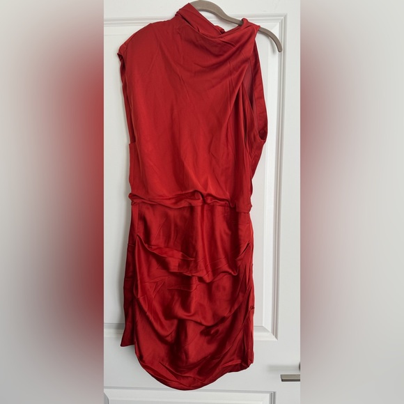 JOHANNA ORTIZ Bantu Ruched Silk Blend Mini Dress Size 10 NWT - Picture 4 of 12